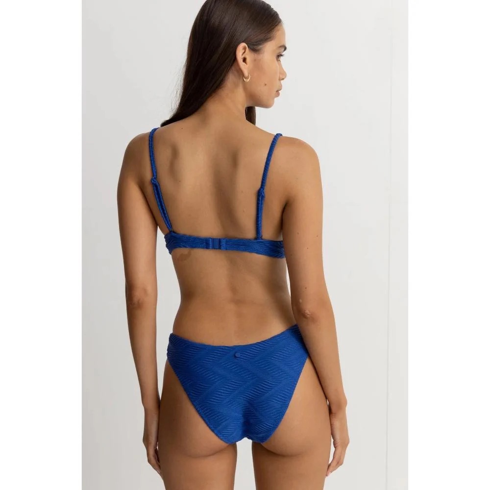 Rhythm Castaway Blue Bikini Bottom